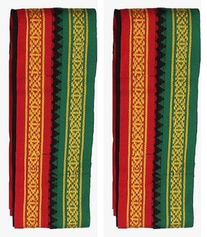 Cotton Men's Angavastram Towel || Pooja Gift for Iyer (Black) - Size:52x30 Inch (Pack of 2 Piece)-image-32