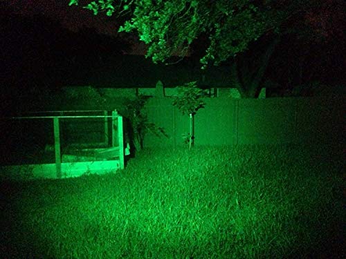 650 Yard Green LED Hunting Light with Pressure Switch, Scope & Rail Mount - image 9