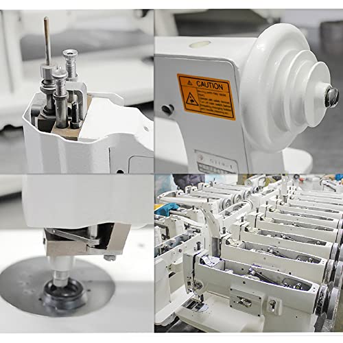 Handle Operated Single Needle Chain Stitch Embroidery Machine - Replacement Vintage Cornely Singer 114W103 - Universal Feed Designs Chainstitch & Moss Stitch #TOP1