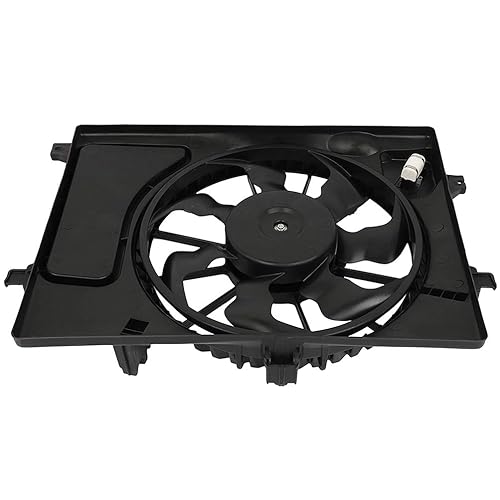Miniatura 4 de SCITOO Ventilador de refrigeración de radiador 621-528 622580 compatible para 2011-2013 para Hyundai Elantra 2013-2015 para Hyundai para Elantra GT