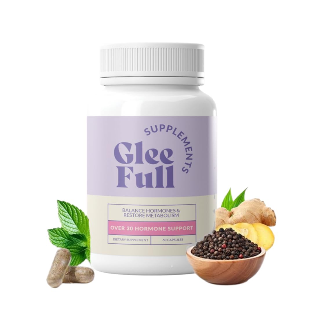 GleeFull Over 30 Hormone Support - Menopause Supplements for Women - Hormone Support for Women