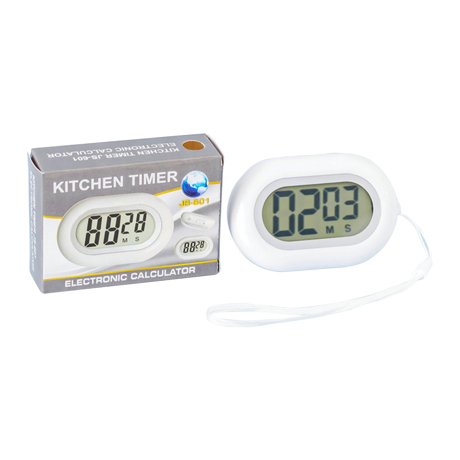 Digital Kitchen Timer for Cooking Big Digit Loud Alarm Backing Cooking Timers for Baking Sports Games Digital Kitchen Timer for