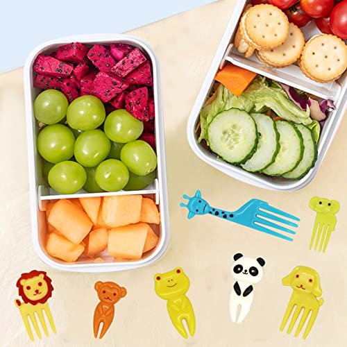 Mini Cartoon Bento Obstgabeln Zahnstocher FüR Kinder Food Kuchen Picks Bento ZubehöR SüßE Mini spieße Zahnstocher… - Image 6