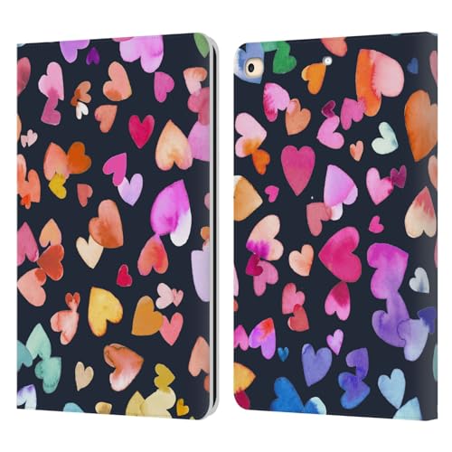 Housse iPad 9.7 cuir Ninola Hearts pour emporter vos cartes partout