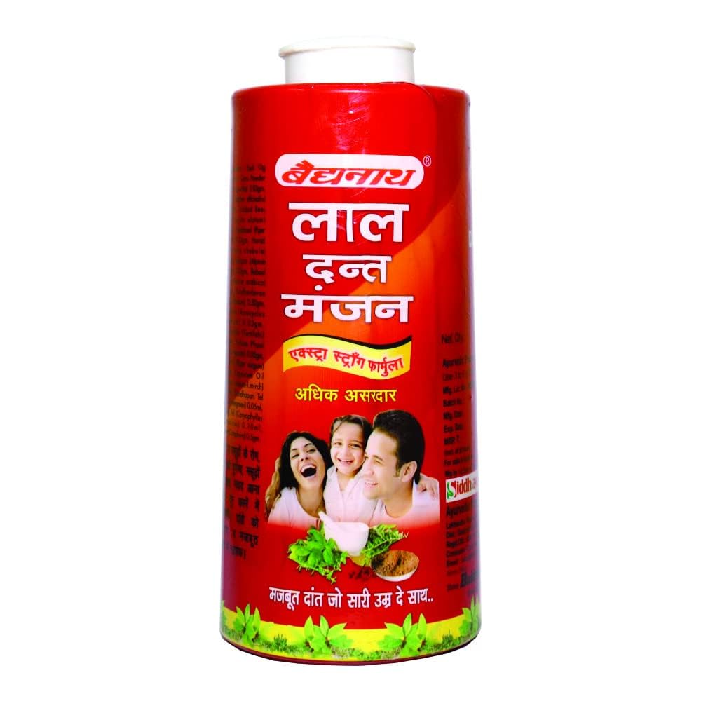 Baidyanath Asli Ayurved Lal Dant Manjan Powder - 200g | Ayurvedic Toothpowder, White Teeth & Oral Care| | Trusted Brand with 108 Years Legacy-image-10