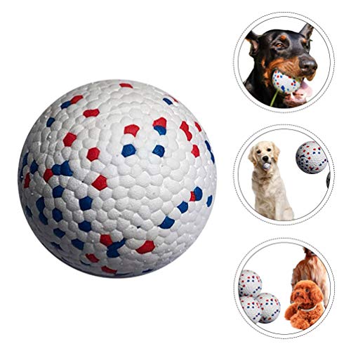 UKCOCO 3 Peças de Borracha de Látex para Cães Bolas de Brinquedos Interativos Brinquedos de Mastigar