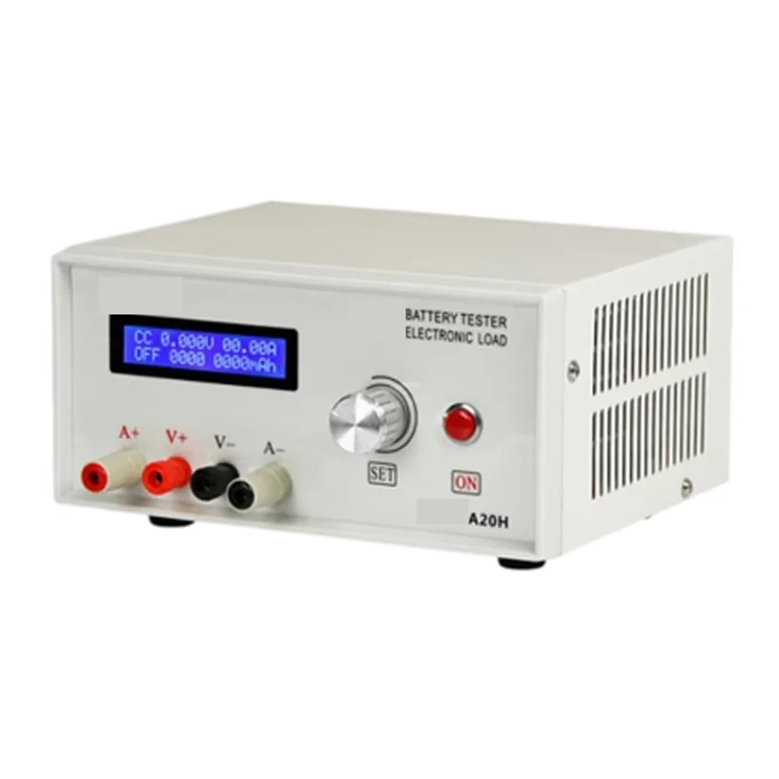 Elektroniczny zasilacz pojemnościowy akumulatora A20H, tester głowicy ładującej, miernik rozładowania sprzętu rozładowującego Pomiar rezystancji