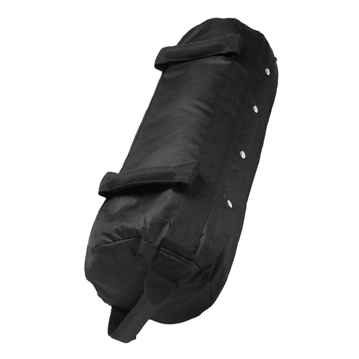 GALPADA 60lb Heavy Duty Sandbags Set Exercise Sandbag Handles for Home Gym Container Training (Black)