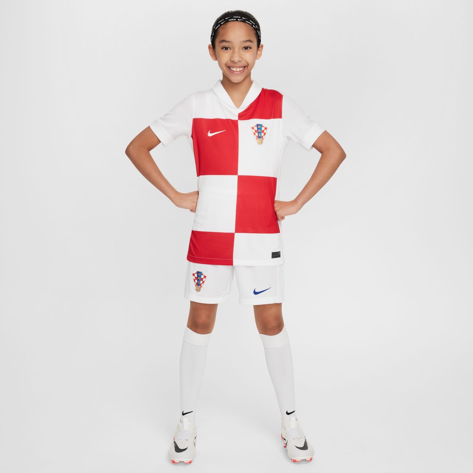 NIKE Croacia 2024/25 Stadium Camiseta Fútbol Réplica Dri-fit Niño Unisex
