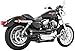 Freedom HD00298 Exhaust (Outlaw High 2-Into-1 Black Sportster),1 Pack