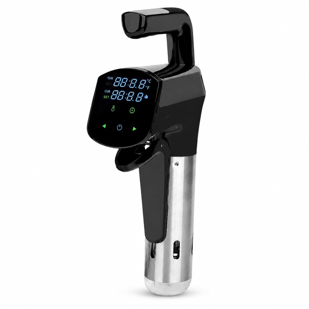 Cocina Sous Vide de 1800 W, baño de agua de precisión WiFi con pantalla LCD, control de temperatura de 25 a 95 °C para filetes, pollo, pescado y más