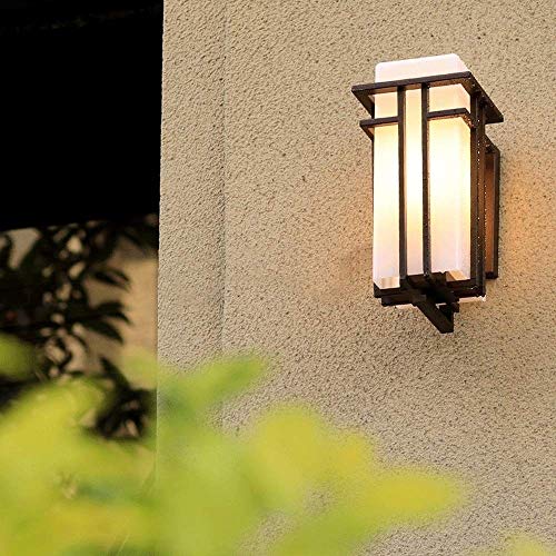 Lampe murale imperméable extérieure E27 moderne et lanterne moderne - 2