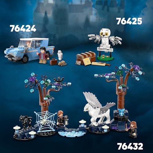 Harry Potter Edvige al Numero 4 di Privet Drive, Gioco di Fantasia per Bambini e Bambine da 7 Anni, Modellino da Costruire della Civetta delle Nevi, Piccola Idea Regalo dal Wizarding World 76425 - Lego - Immagine 4