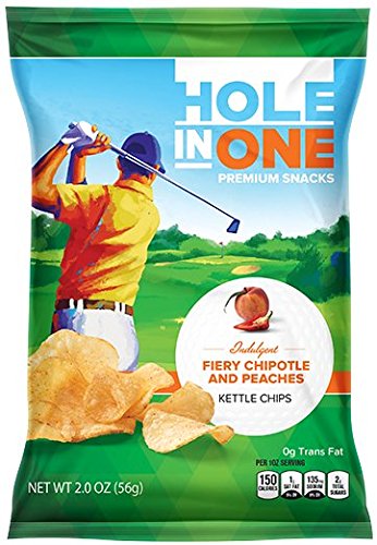Premium Kettle Chips 12 Pack Fiery Chipotle and Peaches