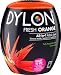 Dylon Machine Dye Pod, Fresh Orange, Easy-to-use Fabric Colour For Laundry, 350g