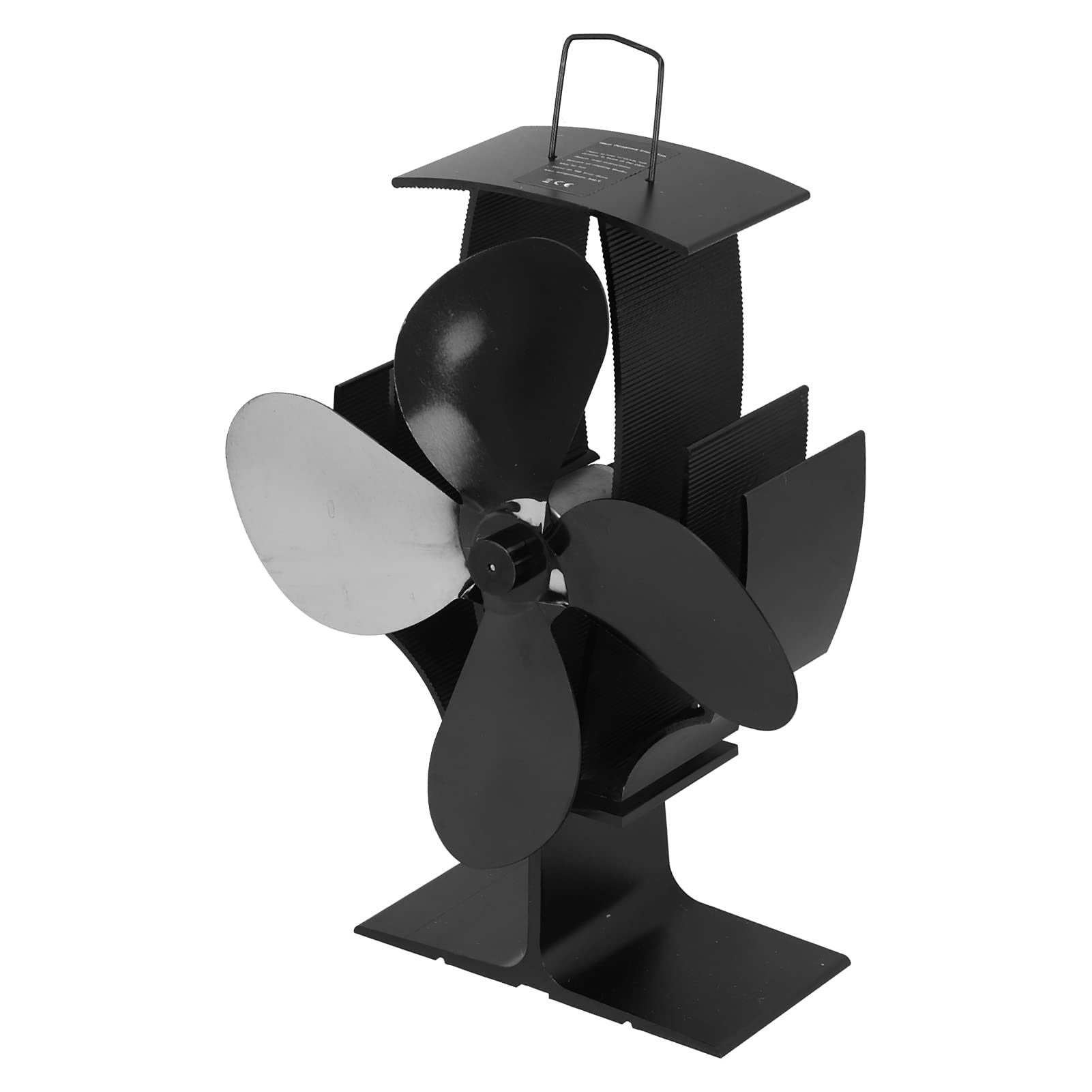 Ventilatore per Stufa Alimentato a Calore a 4 Pale con