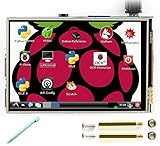 waveshare 3,5 Zoll Touchscreen TFT LCD 480 x 320 Pixel Display Monitor SPI Interface XPT2046 Controller, für Raspberry Pi 4B/3B+/2B/Zero/Zero W/Zero WH