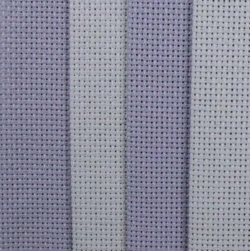 Image of KCS 4 /6 pc of 12 inch x 18 inch 18 Count Cotton Aida Cloth Cross Stitch Fabric (4 pc, Light Grey+Light Steel Grey)