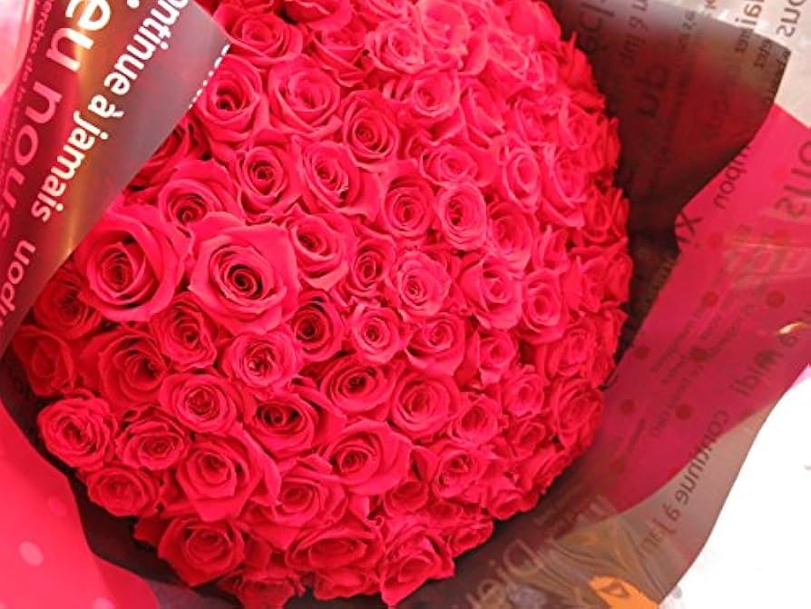 ブリザーブドフラワー 薔薇 100輪