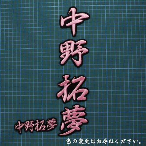 阪神タイガース　中野拓夢選手ユニフォームワッペン付き Amazon.co.jp: 阪神 タイガース 刺繍ワッペン 中野 拓夢 ネーム 黒布