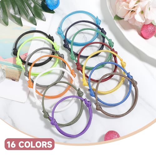 Tucnoeu 32 Stück Welpenhalsband Kitten Halsbänder Halsband Welpe, Einstellbare Weiche Polyester Identifikationsbänder für Neugeborene Haustiere (5.5-9CM, 16 Farben)