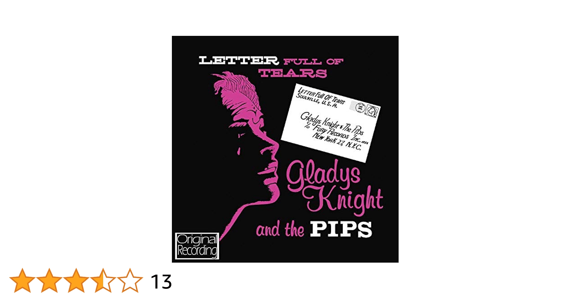 Gladys Knight & The Pips - Letter Full of Tears - Amazon.com