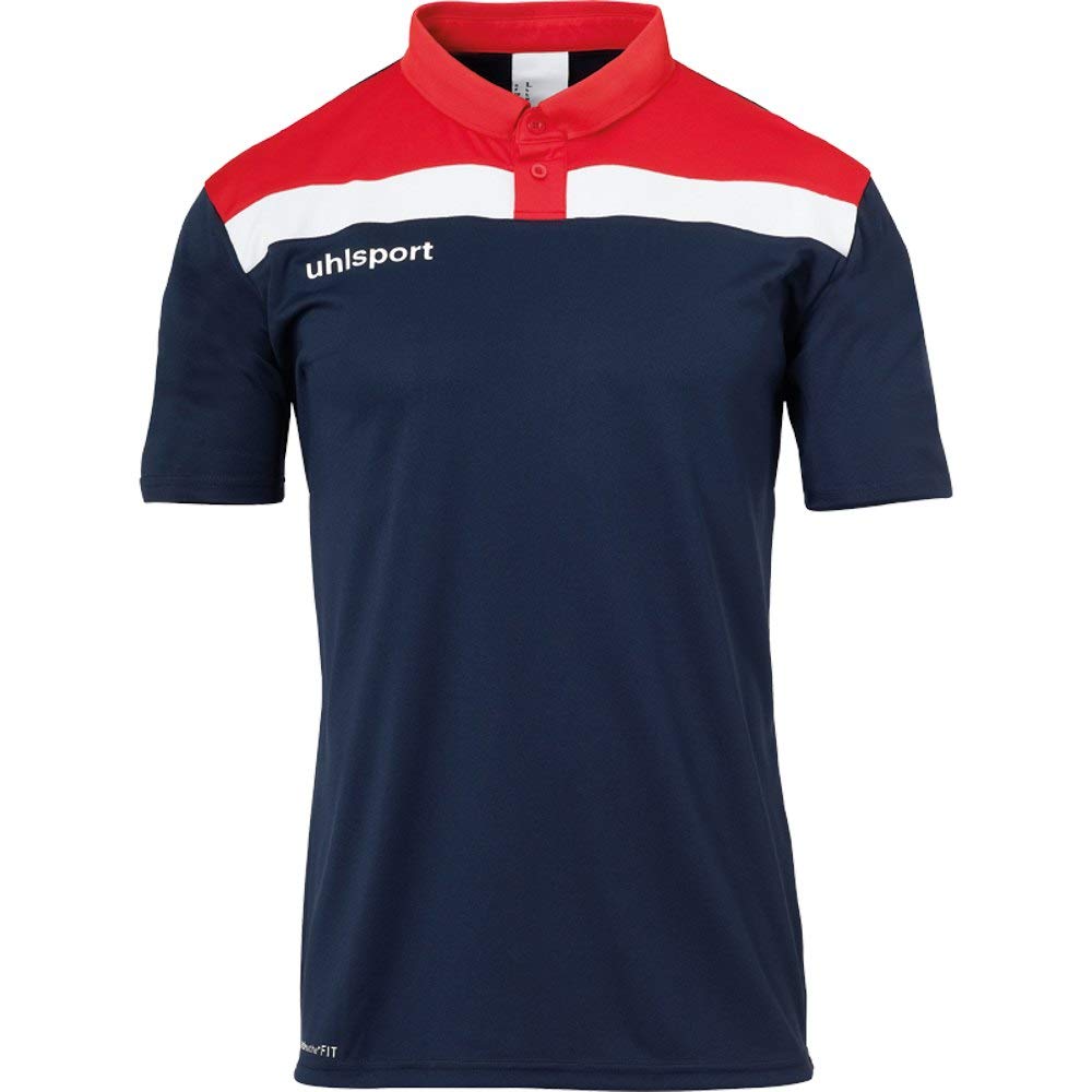 Uhlsport Offense 23 Polo Children's Polo - Navy/red/White, 140