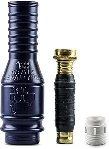 Drain King VIP1 Drain Unclogging Kit With Kitchen Sink Crossbar Adapter, 1 to 2 Inch