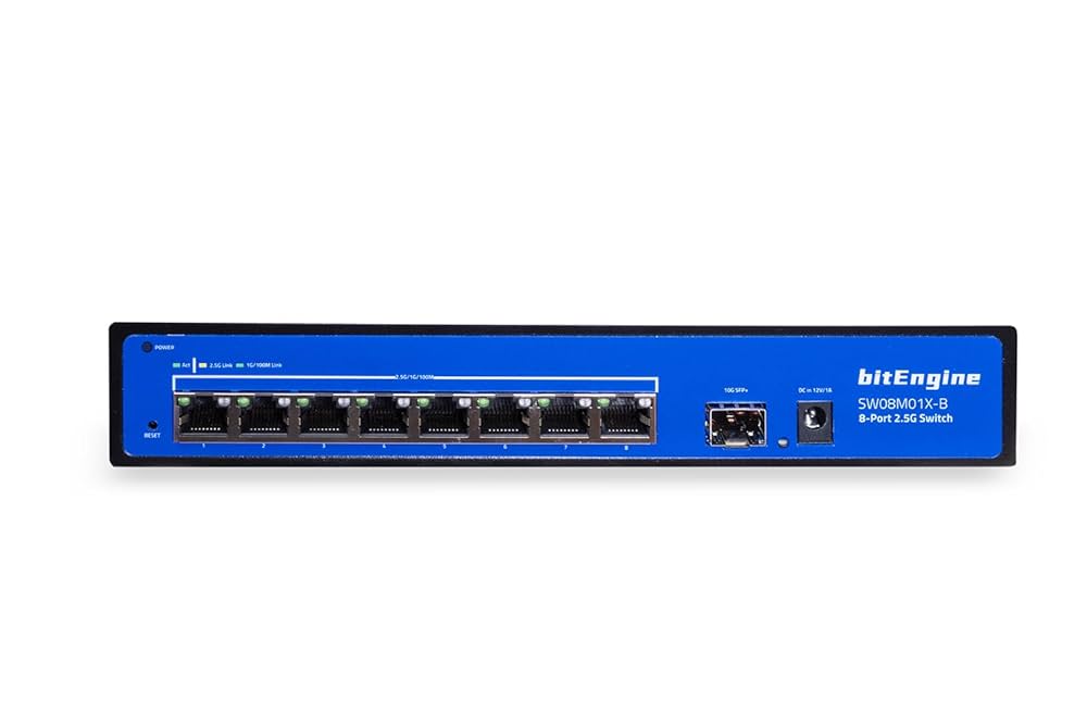 Amazon.com: bitEngine 8 Port 2.5G Unmanaged Ethernet Switch