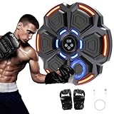 snawowo Music Boxing Machine Adulte - 9 Modes de 9 Vitesse Boxe Mural Musique avec Gants d...