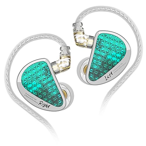 CCA KZ AS16 PRO in Ear Monitor Headphones 16BA Balanced Armature Drivers HiFi IEM Earphones High Clarity Gaming Earbuds for Musicians Singers Audiophile Dj Drummers