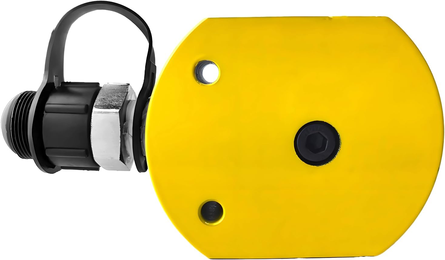 20 ton Hydraulic Jack Cylinder Low Profile 0.47” Stroke Porta Power Ram Industrial Lifting Jack Retract Automatically for Shipping Building Construction