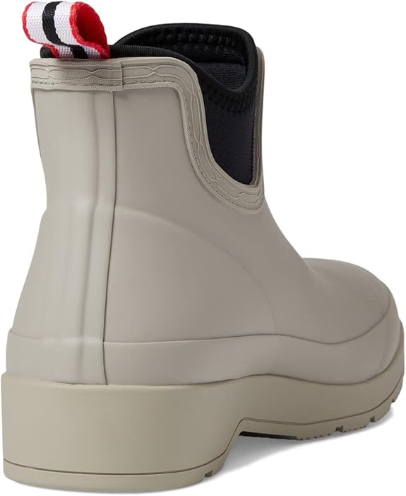 レインシューズ HUNTER [WOMEN] Play Neoprene Chelsea Rain Boots Shaded White Amazon.com | Hunter Play Chelsea Neoprene Boot for Women