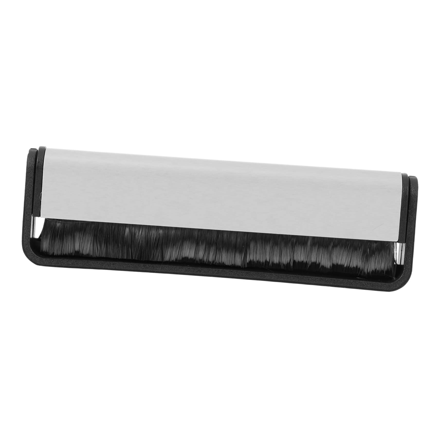 Housoutil 3 Pezzi Spazzola Per La Pulizia Dei in Vinile Spazzola in Alluminio Nero Argento Per La Pulizia Del Giradischi - Detergente Statico Per in Vinile