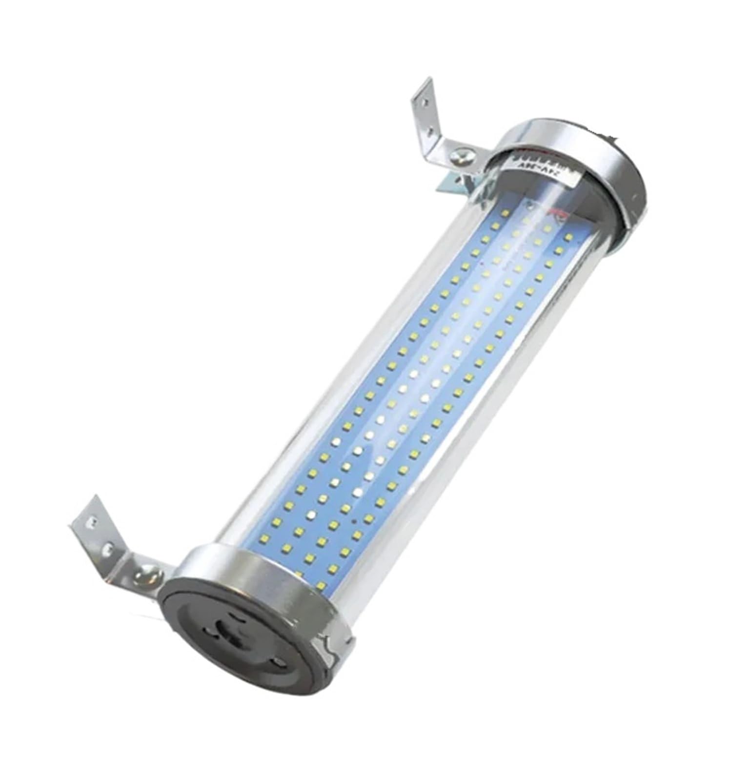LED Machine Tool Working Lamp Lathe Light Aluminum Alloy IP67 Waterproof Oil-Proof Lamp 220V 24V 20w Glass Cylindrical(20W 510mm,24V)