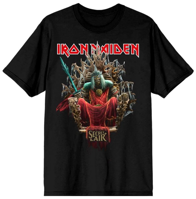 T-shirt Iron Maiden Nekusar homme manches courtes noir regular fit