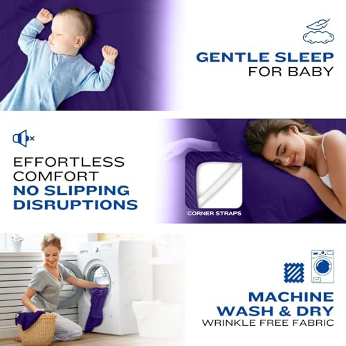 image for DREAMCARE Twin Sheets - Cooling Bed Sheets - 4pc Set - Deep Pocket - S