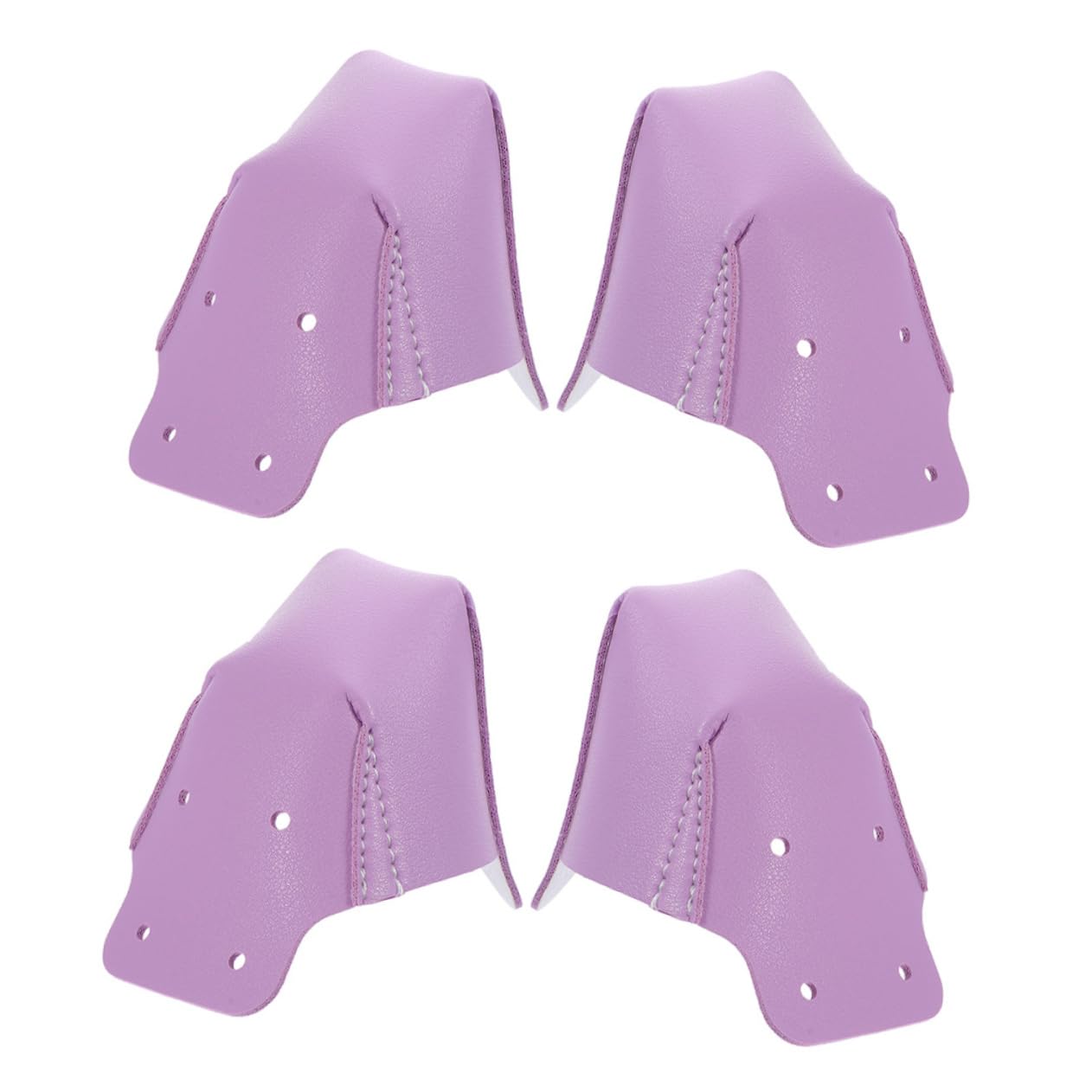 Kisangel Skate-Stiefel Skate-Helm Skate-ausrüstung Skate-zehenkappen Skate-socken Skating-socken Tuff-zehe Schützend Beschützer Knöchelstabilisator Schuhe Violett Leder