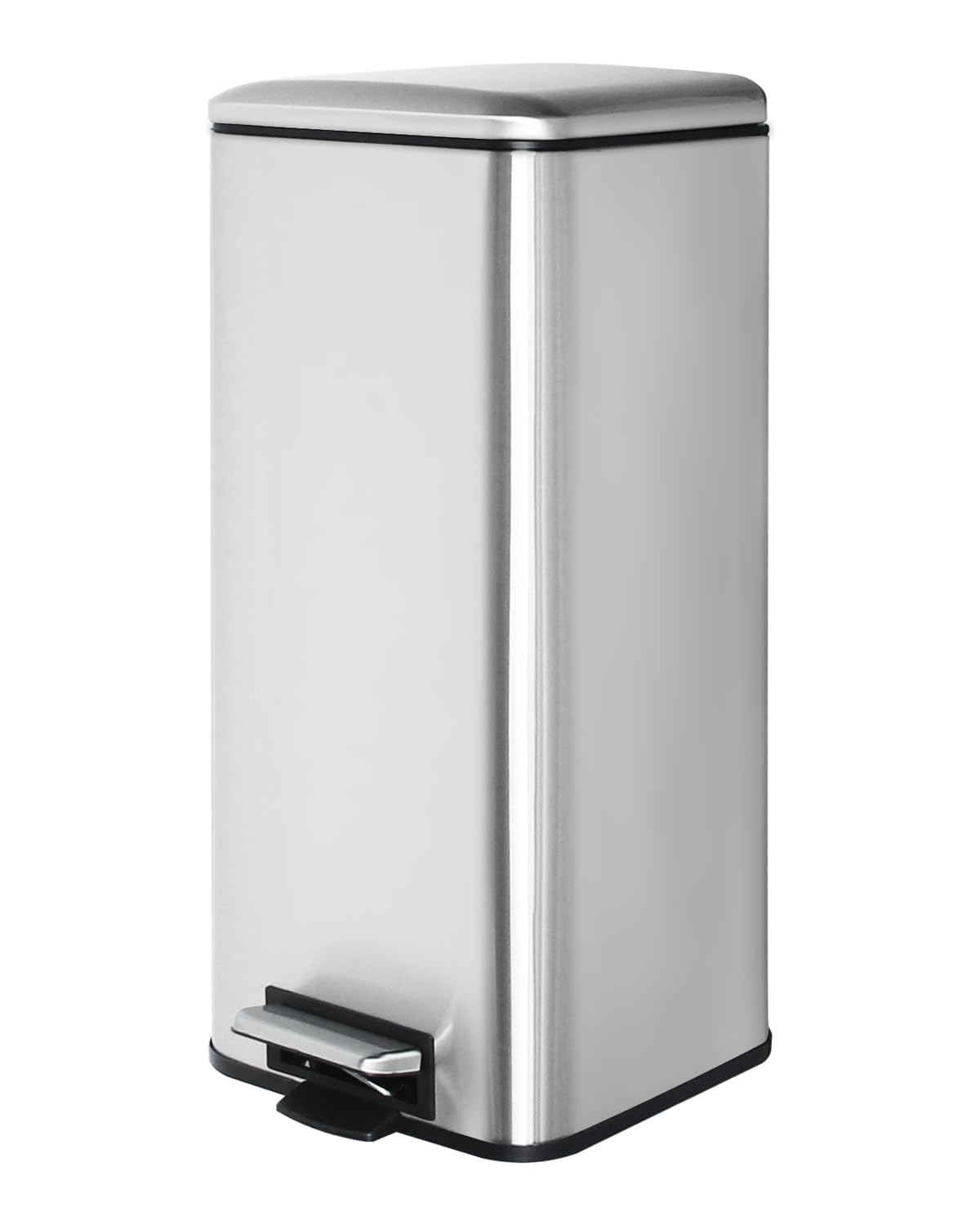 JM ·YIPENG Kitchen Bin, Tall Pedal Bins with Lid, Slim Bins for Kitchen