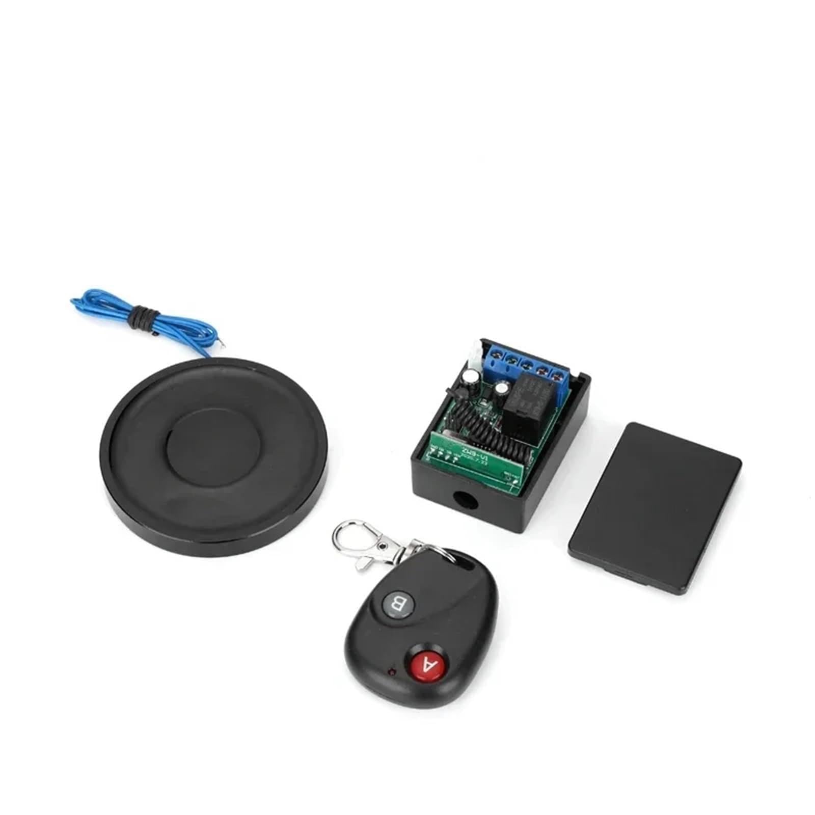 Électroaimant 12V 24V avec télécommande sans fil contrôleur aimant noir