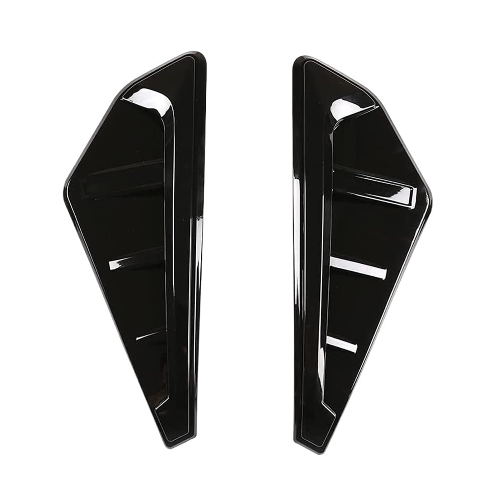 EJUOYO Side Vent Decor Sticker Fit For BMW X5 G05 2019-2021 Shark Side Grille Fender Side Air Vent Trim Cover Car Fender Side Vents