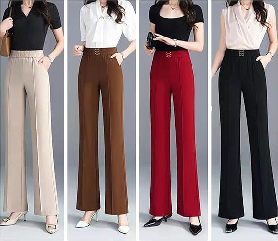 Havalix Women's Pants, Airygrace - Perfect Drape High-Rise Ultra Soft Pull-On Pants, Breathable Women's Stretch Pants3