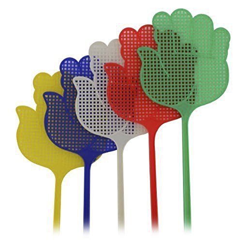 Ardisle 5 x Fly Mango Largo Vuela Zapper SWATTER DE plagas de Ant Killer SWATS, Colorful Cover