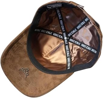LOST CALF Unisex All Star Brown A-Frame Snapback Patch Cap Hat