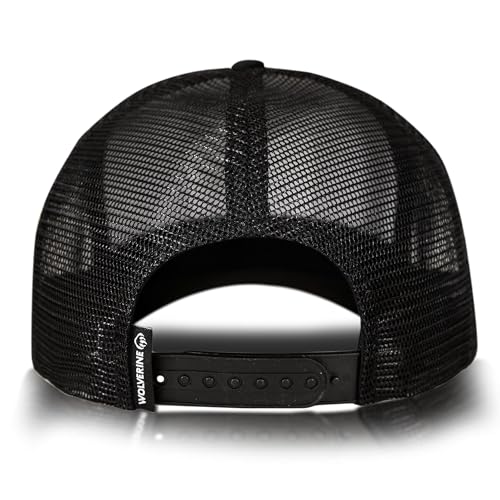 Image of Wolverine Trucker Hat | Mesh Back | Snapback | Adjustable | Rugged | Durable | Workwear