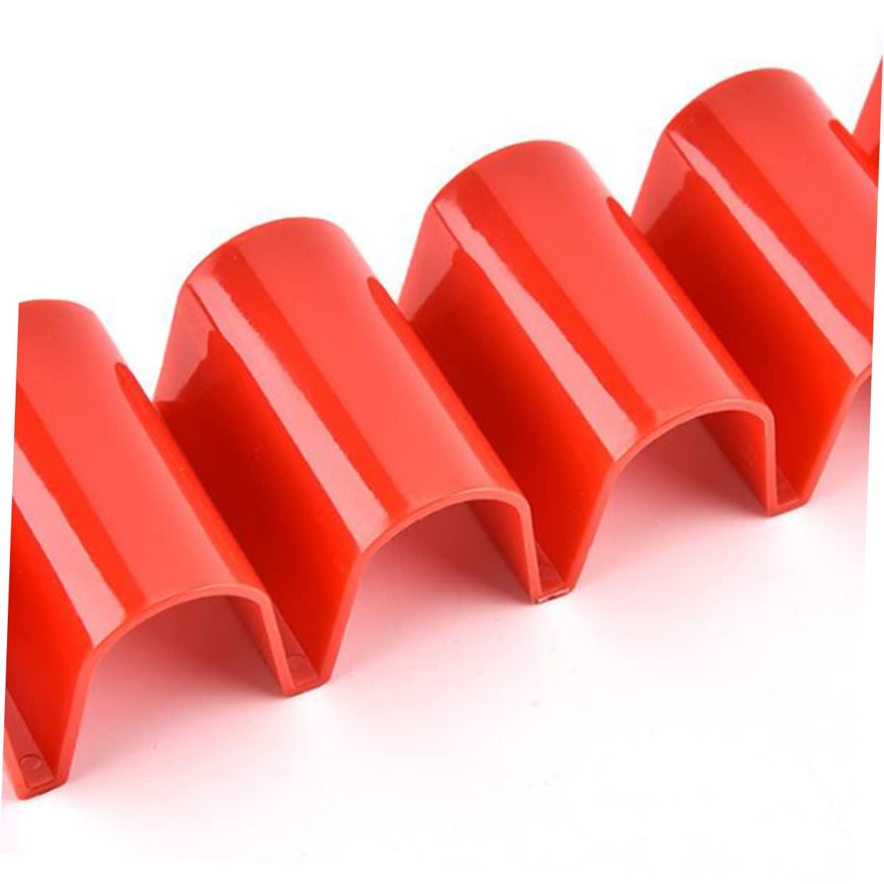 BRIGHTFUFU 3pcs Mexican Pizza Storage Rack Tortillas Mexican Pizza Rack Taco Holder Plate Tacos De Pancake Rack Taco Holder Stand Serving Tray Taco Shell Rack Pizza Storage Accessories