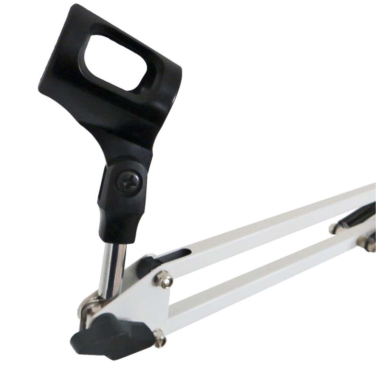 Rode NT-USB Minimicrófono condensador de estudio con brazo articulado Keepdrum NB35WH, color blanco