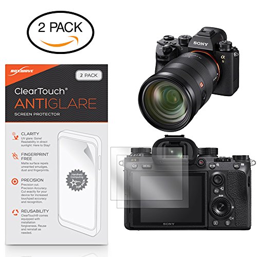Película protectora antirreflejos BoxWave para Sony Alpha A9 con acabado antihuellas 2