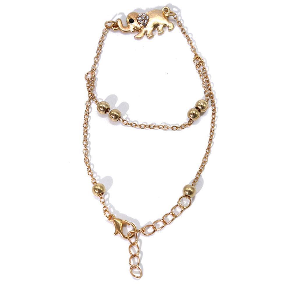 Damen-Fußkettchen, modische Fußkettchenkette, Damenschmuck, Fußkette, Damen-Knöchelarmband, größenverstellbar, für Damen und Mädchen, elegant, charmant, Modeschmuck, Accessoires, Design, kostengünstig