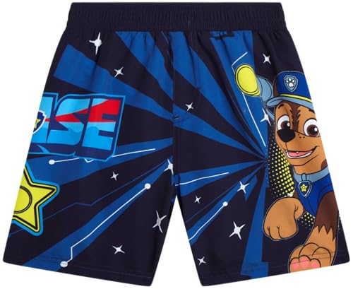 Image of Nickelodeon Paw Patrol TMNT Boys Rash Guard Set UPF 50 Swim Shirts & Trunks